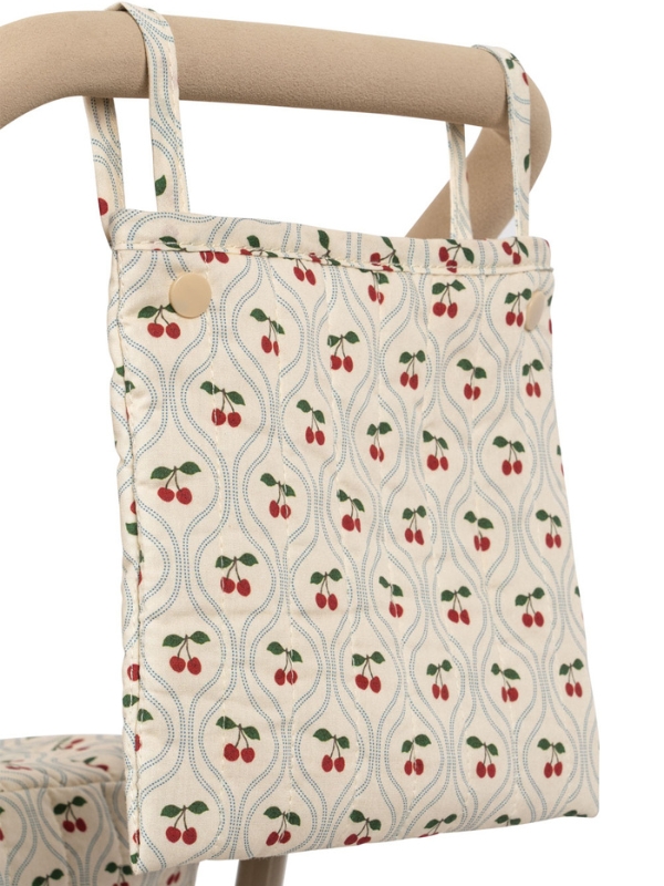 Wózek dla lalek Minnie z gondolą Cherry Motif - obrazek 9