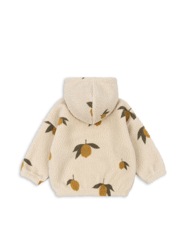 Ciepła kurtka polarowa Jody Hoodie z kapturem Mon Grand Citron - obrazek 2