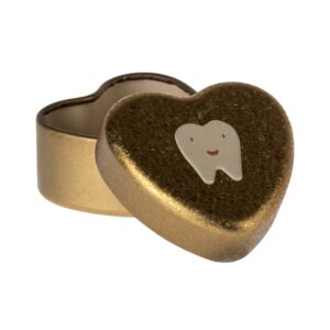 Metalowe pudełko na ząbki Gold