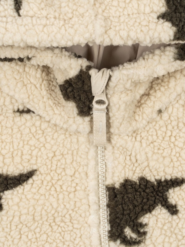 Ciepła kurtka polarowa Jody Hoodie z kapturem Dino Silhouette - obrazek 3