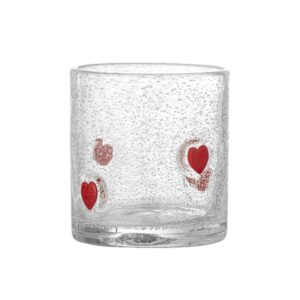 Szklanka Debra z serduszkami