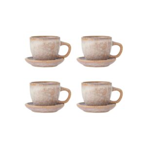 Filiżanka Brenta ze spodkiem Rose 4 sztuki