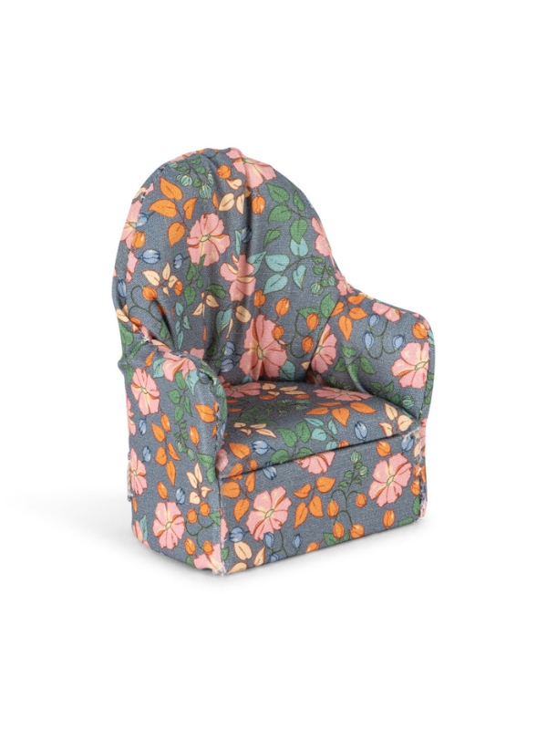 fotel w kwiatki dla misia