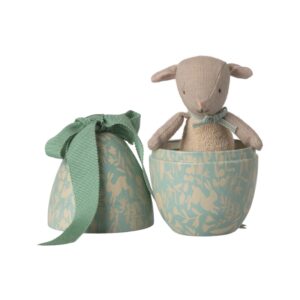 Jajko wielkanocne z mikro barankiem Dusty Mint