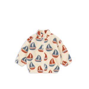 Ciepła kurtka polarowa Jody z kołnierzem Ahoy