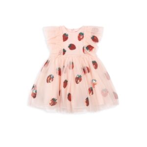 Sukienka tiulowa z cekinami Yvonne Frill Stawberry Rose