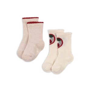 Skarpetki 2-pack Cherry/Rose